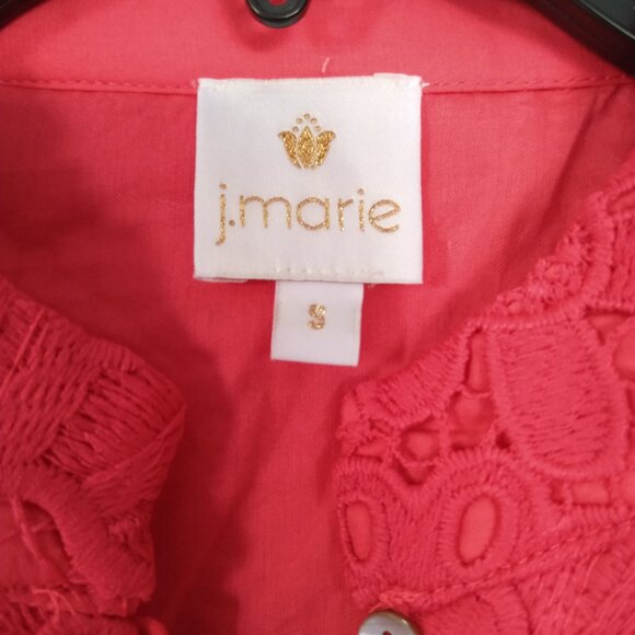 NWT J.Marie Seraphina Floral 3D Lace Dress S ONLY $59 Retail $168 - Picture 4 of 9